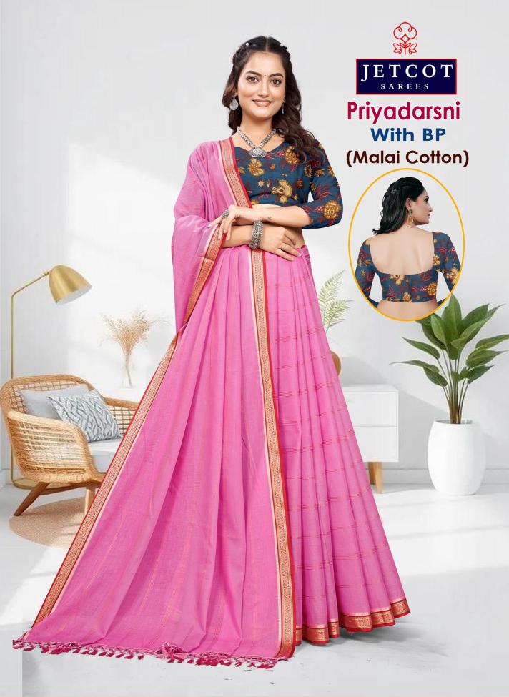 Jetcot Priyadarsni Vol-1 – Cotton Sarees - Wholesle Catalog