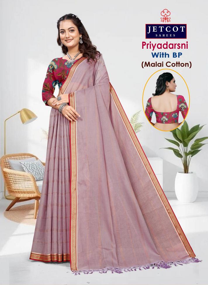 Jetcot Priyadarsni Vol-1 – Cotton Sarees - Wholesle Catalog
