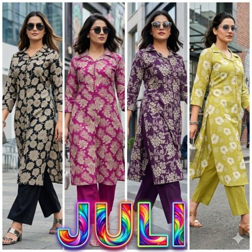 JULI VERTICAN Latest kurti collection in hydrabad