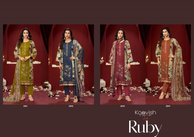 Kaavish Ruby catalog salwar kameez material wholesale