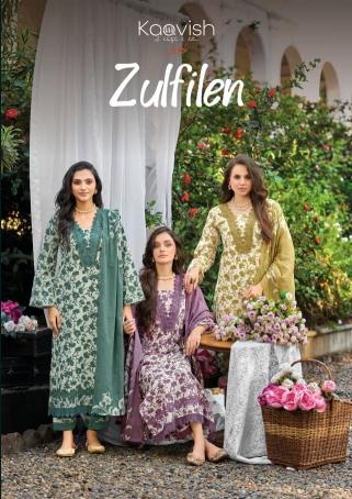 Kaavish Zulfilen catalog mumbai salwar kameez wholesalers