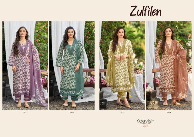 Kaavish Zulfilen catalog mumbai salwar kameez wholesalers