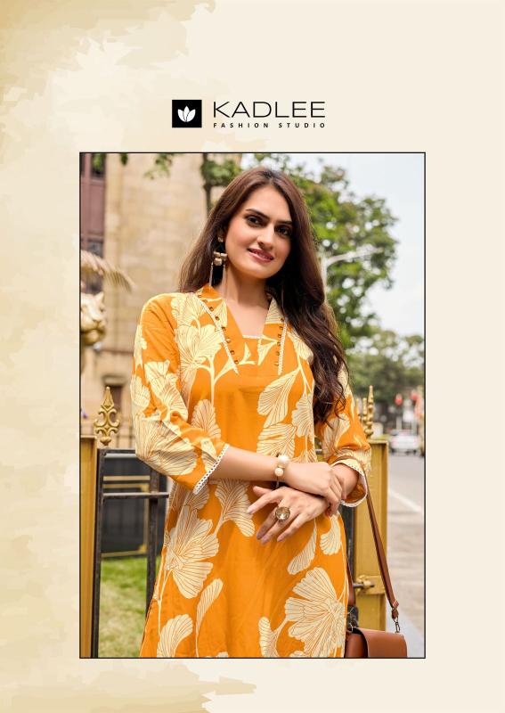 KADLEE Rangoli Vol 3 Latest kurti designs in Surat
