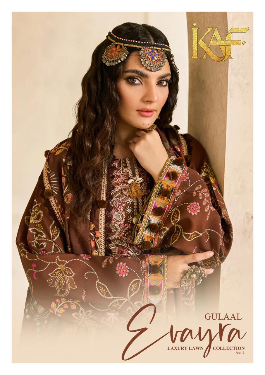 Kaf Evayra Gulaal Vol-2 – Karachi Kurti Pant With Dupatta - Wholesale Catalog