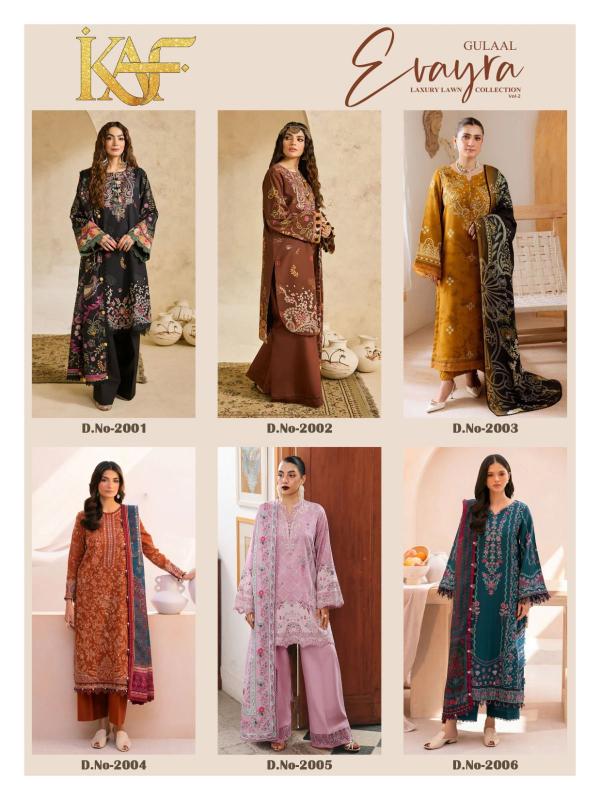 Kaf Evayra Gulaal Vol-2 – Karachi Kurti Pant With Dupatta - Wholesale Catalog