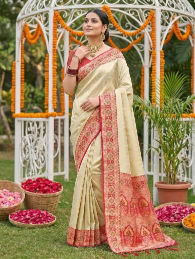Kanika Silk by SHREE SHYAM FASHION fancy designer Banarasi Silk fabric wedding saree wholesale with Fancy latkan 