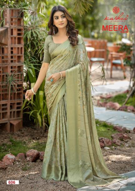 Kashvi meera vol 6 Saree suppliers in Delhi