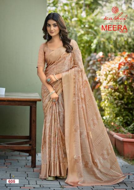 Kashvi meera vol 6 Saree suppliers in Delhi