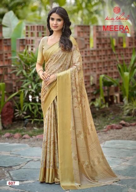 Kashvi meera vol 6 Saree suppliers in Delhi