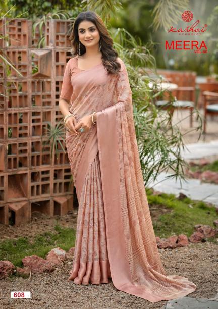 Kashvi meera vol 6 Saree suppliers in Delhi