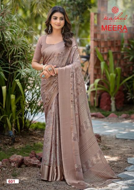 Kashvi meera vol 6 Saree suppliers in Delhi