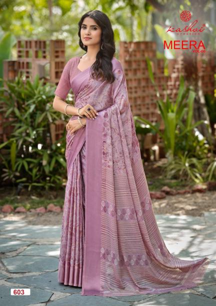 Kashvi meera vol 6 Saree suppliers in Delhi