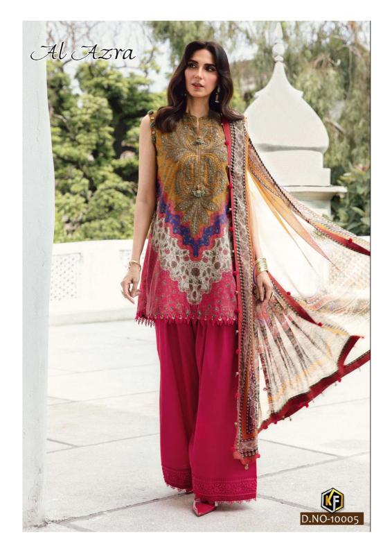 Keval Al-Azara Vol-10 – Karachi Dress Material - Wholesale Cata;og