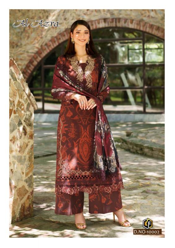 Keval Al-Azara Vol-10 – Karachi Dress Material - Wholesale Cata;og