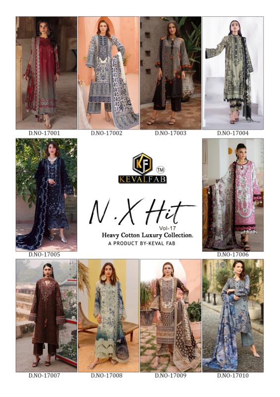 Keval Fab Nx Hit Vol-17 – Karachi Readymade Kurti Pant With Dupatta - Wholesale Catalog