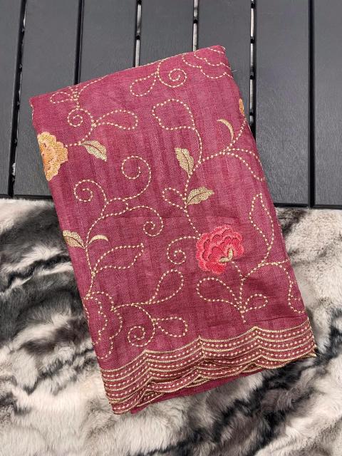 LEELA tussar silk Saree wholesale market Surat