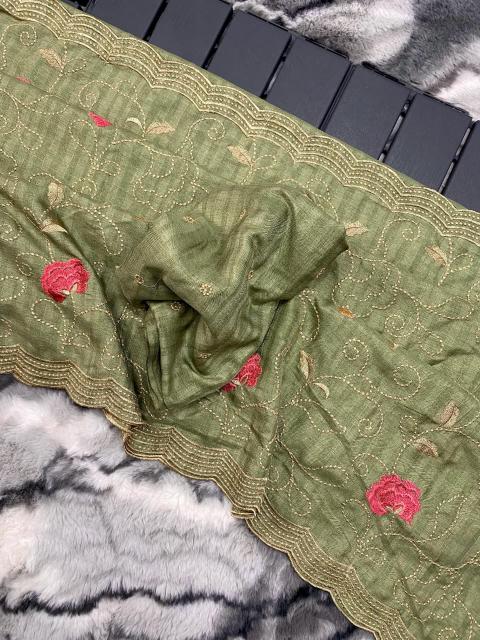 LEELA tussar silk Saree wholesale market Surat
