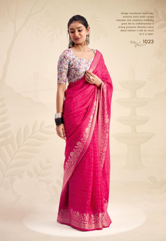 LIBRA CHINNON Wholesale silk sarees in Kolkata