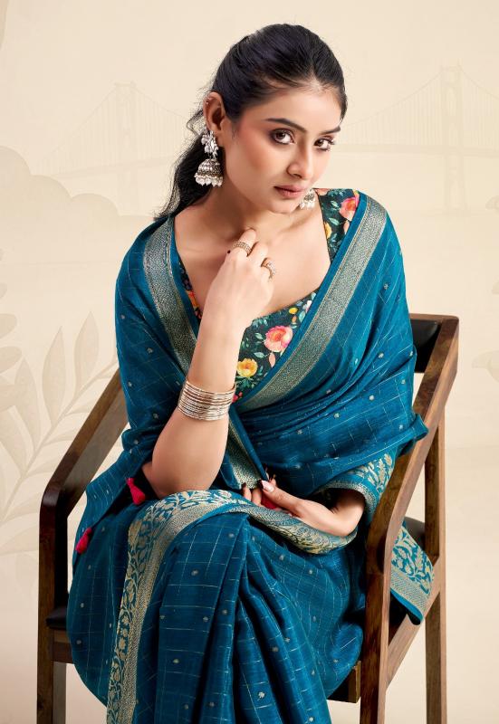 LIBRA CHINNON Wholesale silk sarees in Kolkata