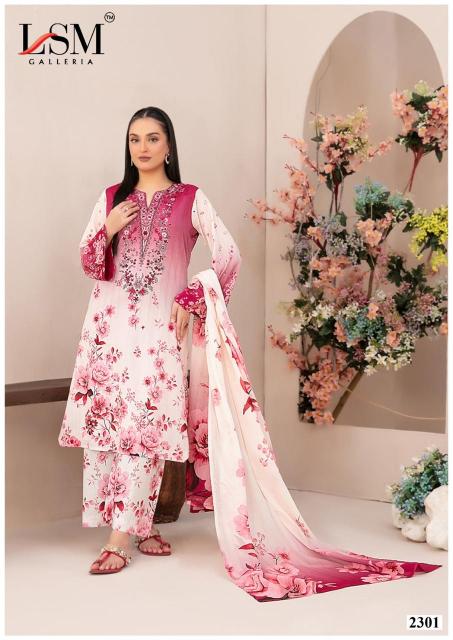 Lsm Parian Dream Vol-23 – Karachi Dress Material - Wholesale Catalog