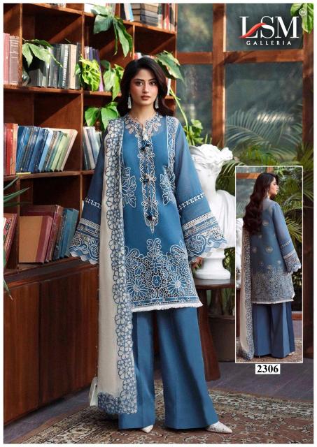 Lsm Parian Dream Vol-23 – Karachi Readymade Kurti Pant With Dupatta - Wholesale Catalog
