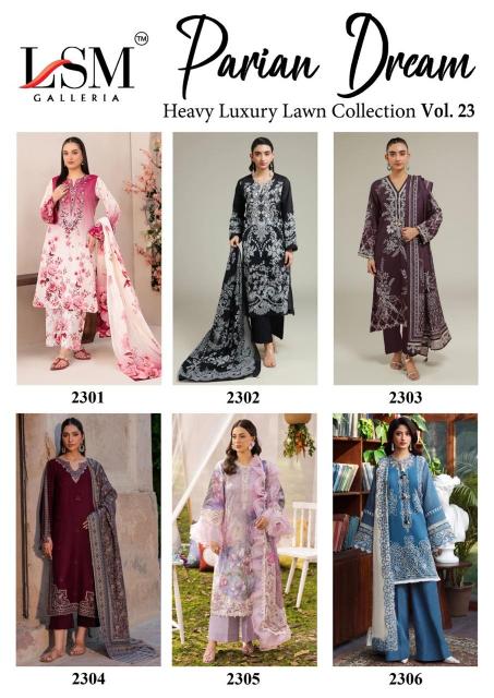Lsm Parian Dream Vol-23 – Karachi Readymade Kurti Pant With Dupatta - Wholesale Catalog