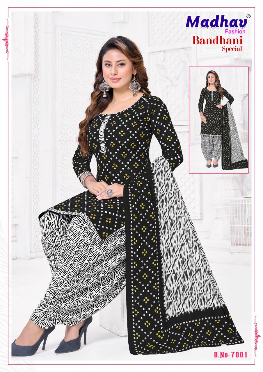 Madhav Bandhani Special Vol-7 – Dress Material - Wholesale Catalog