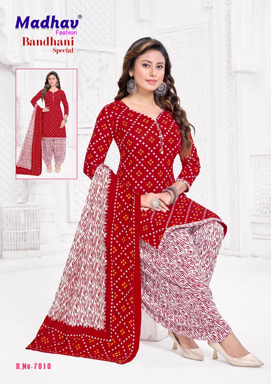 Madhav Bandhani Special Vol-7 – Dress Material - Wholesale Catalog