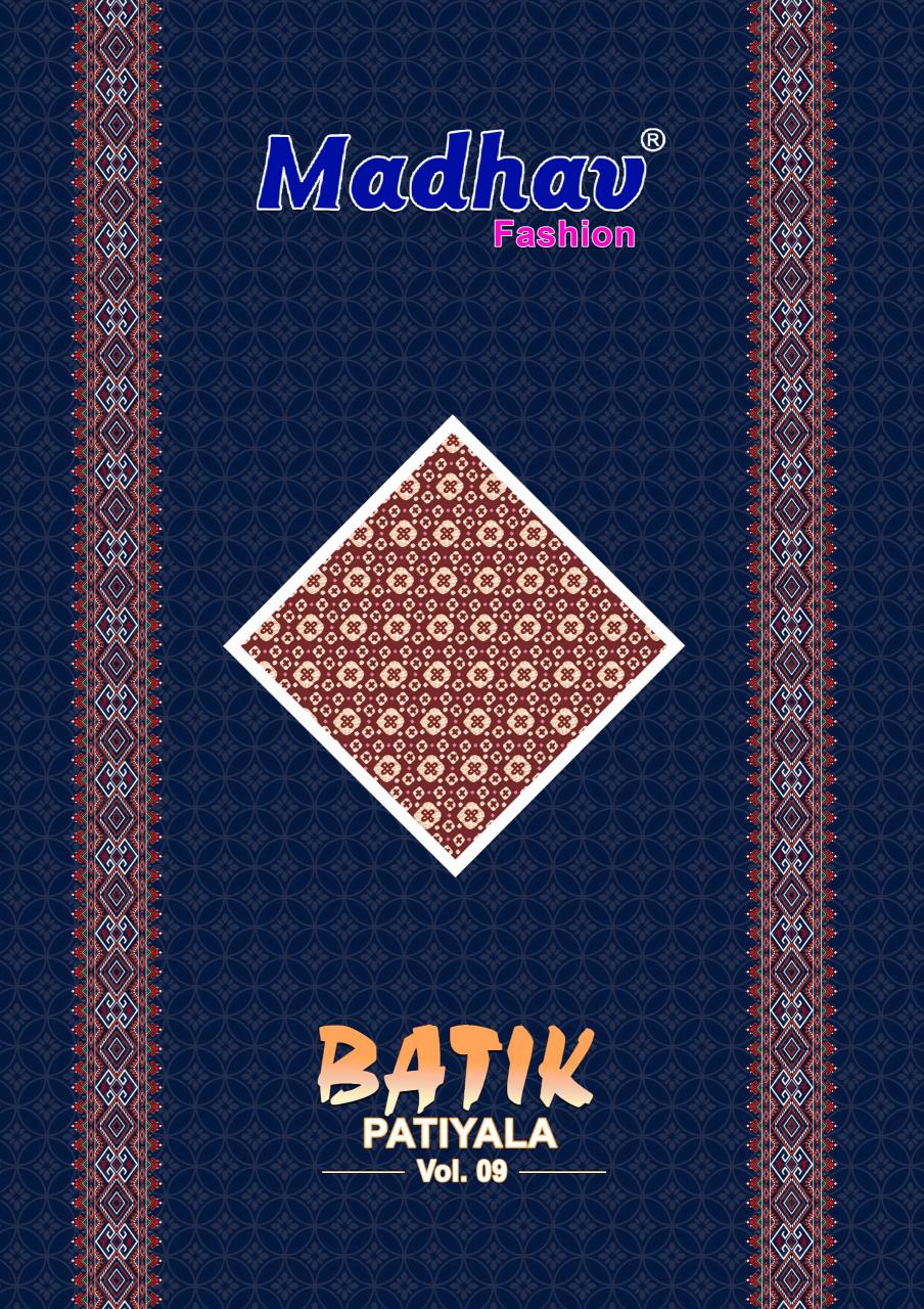 Madhav Batik Patiyala Vol-9 – Dress Material - Wholesale Catalog