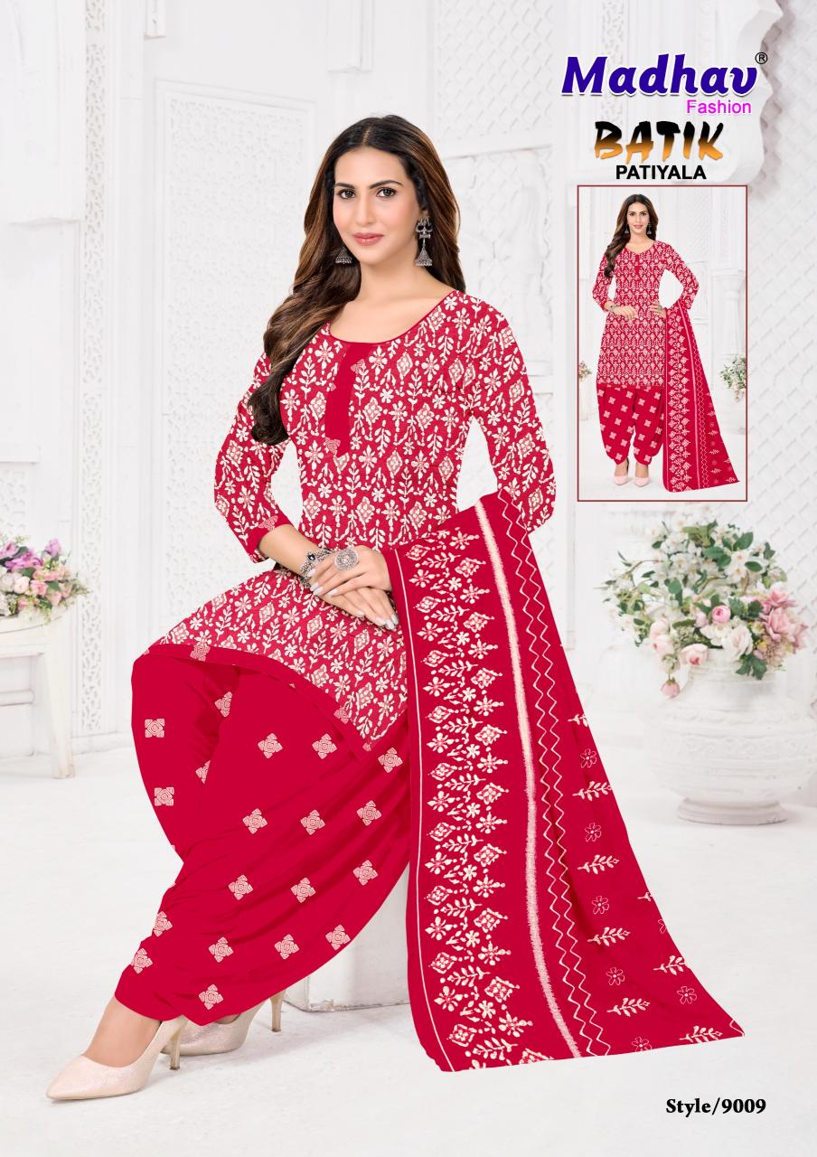 Madhav Batik Patiyala Vol-9 – Dress Material - Wholesale Catalog