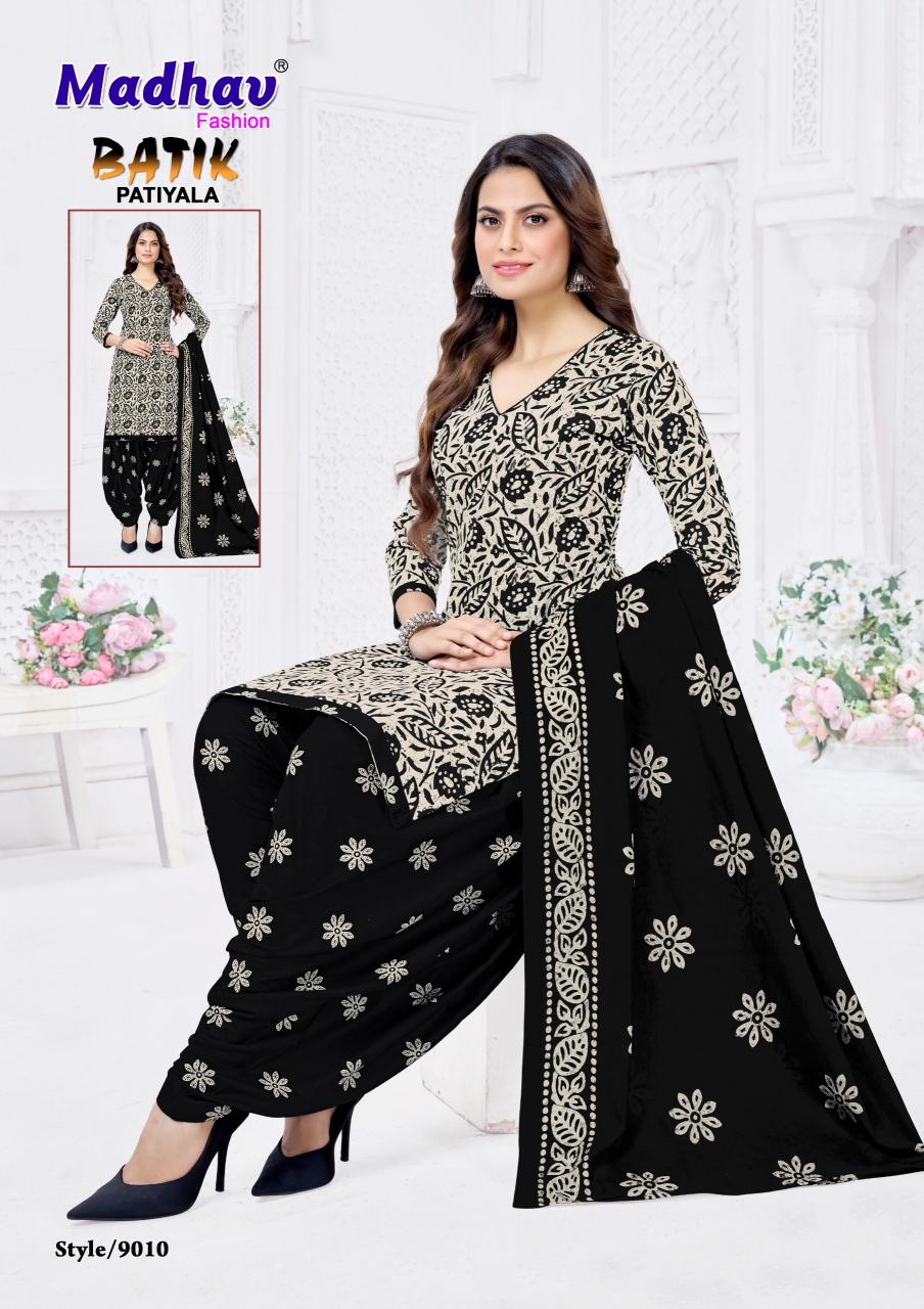 Madhav Batik Patiyala Vol-9 – Dress Material - Wholesale Catalog