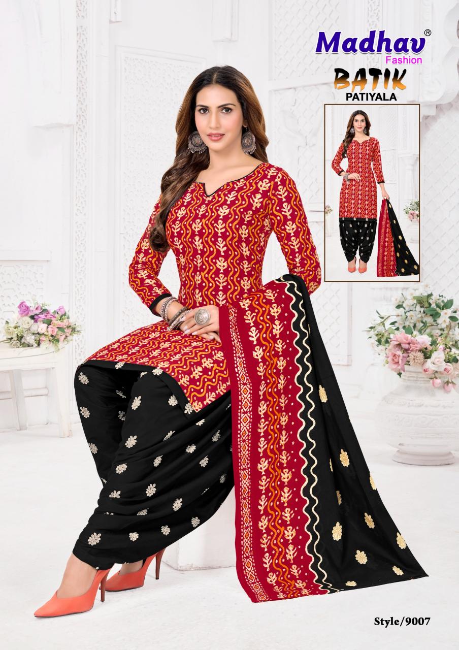 Madhav Batik Patiyala Vol-9 – Dress Material - Wholesale Catalog