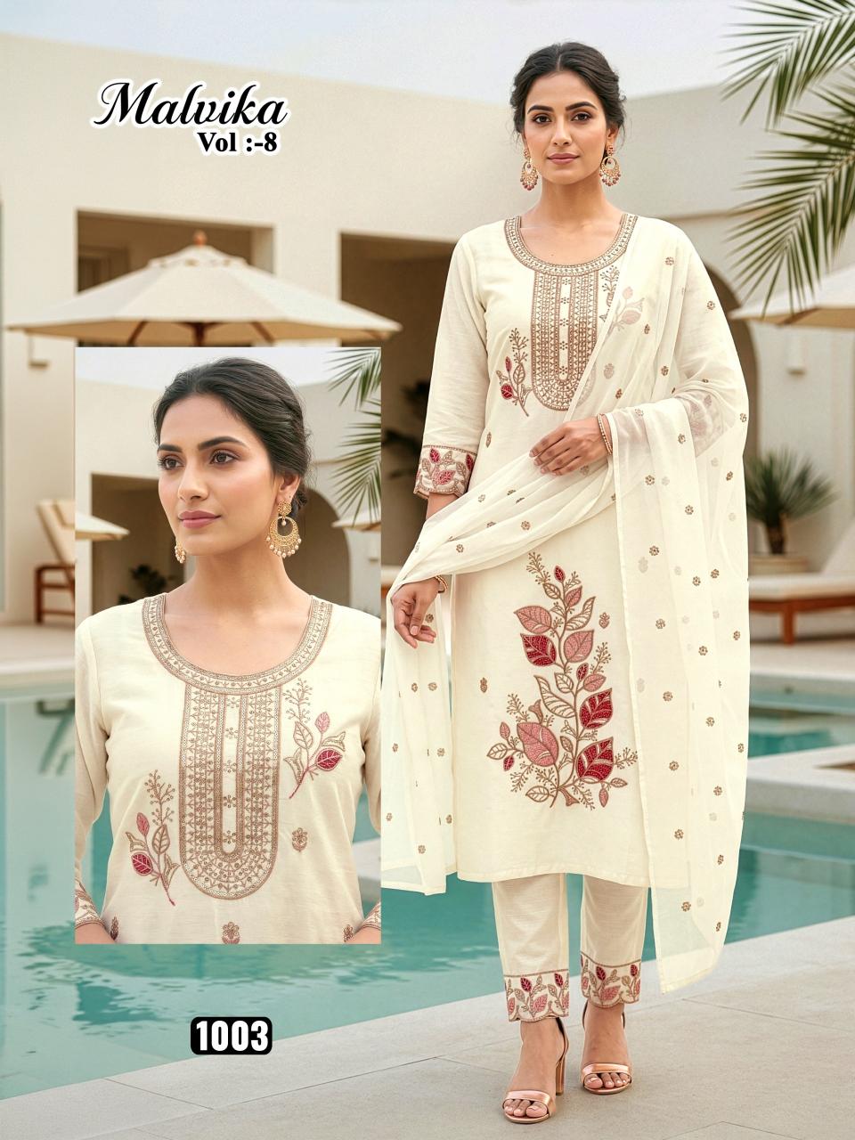 MALVIKA VOL 8 Kurtis for wholesale in pune