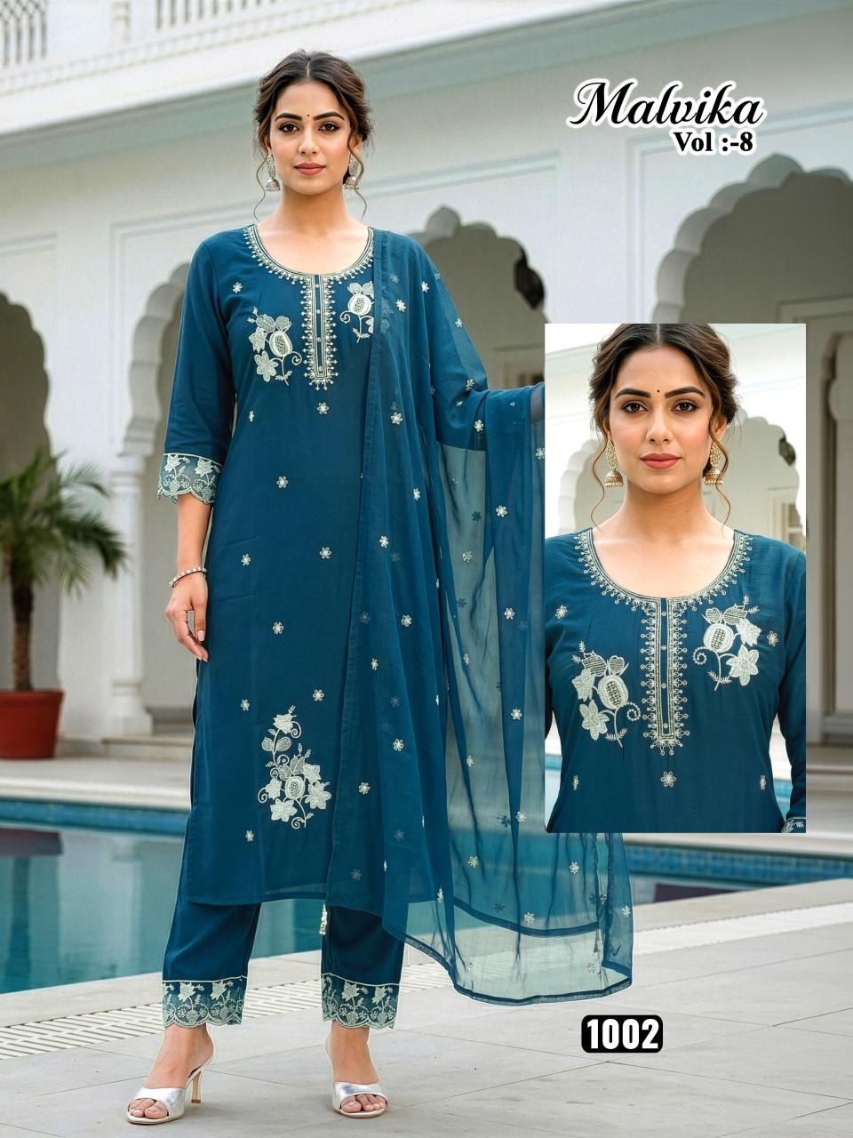 MALVIKA VOL 8 Kurtis for wholesale in pune