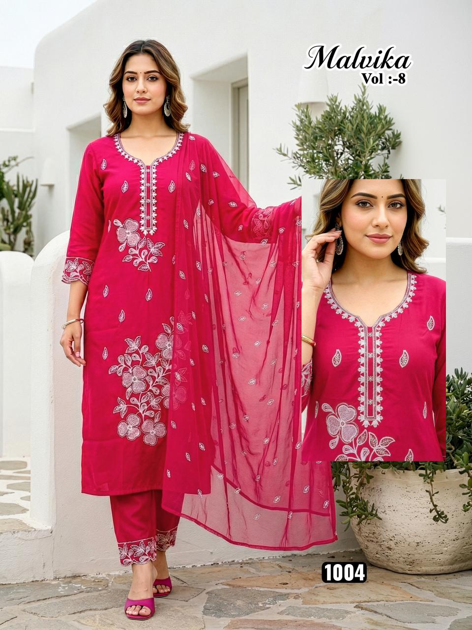 MALVIKA VOL 8 Kurtis for wholesale in pune