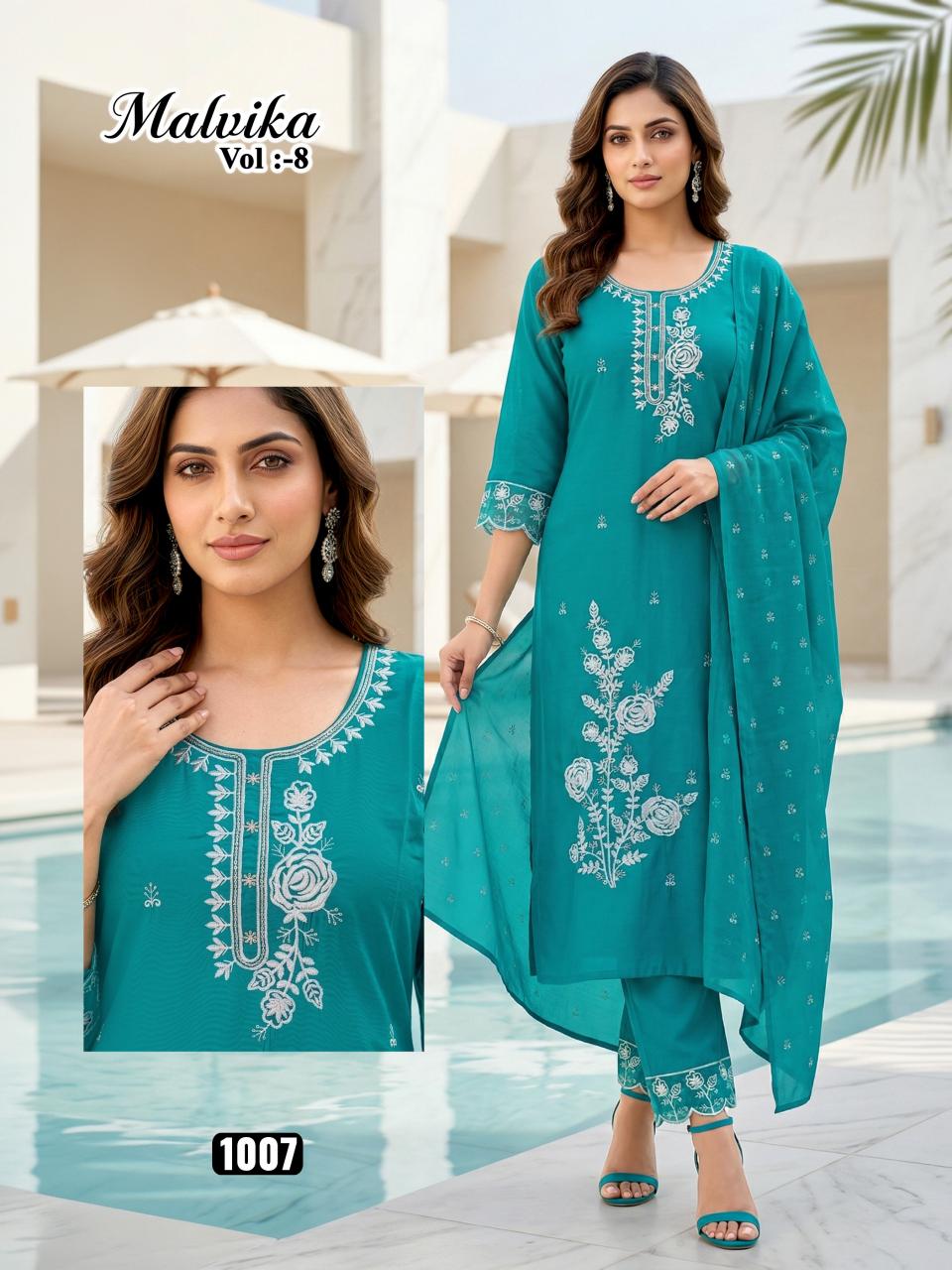 MALVIKA VOL 8 Kurtis for wholesale in pune