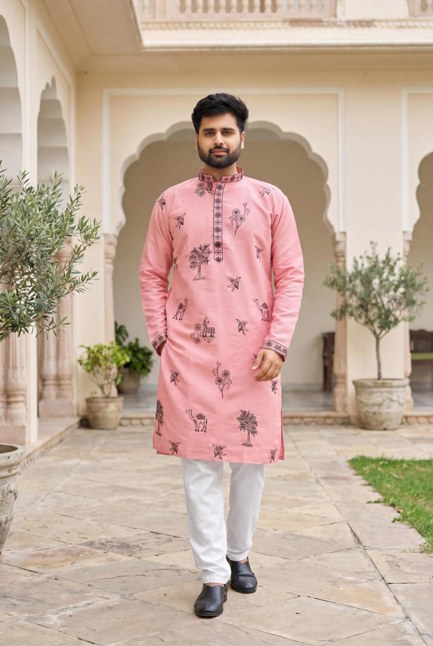Manyavar Roman Silk Kurtas market in Mumbai Pune