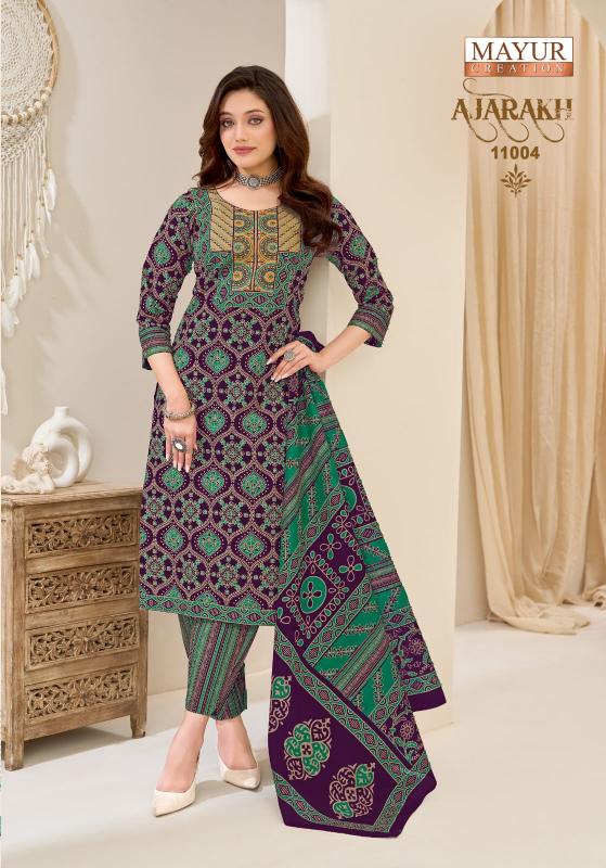 Mayur Ajarakh Vol-11 – Kurti Pant With Dupatta - Wholesale Catalog