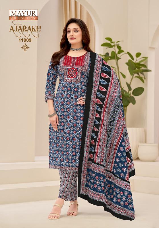 Mayur Ajarakh Vol-11 – Kurti Pant With Dupatta - Wholesale Catalog