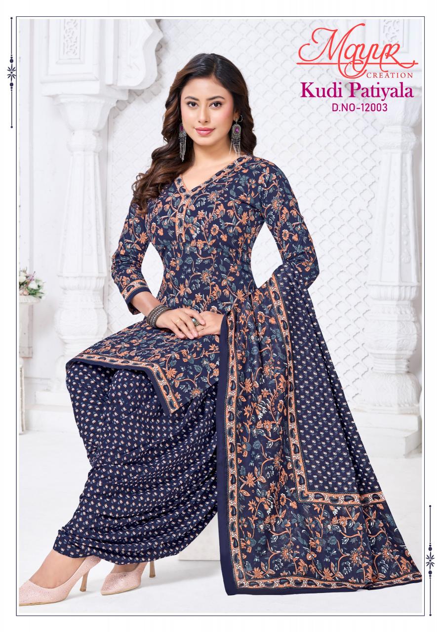 Mayur Kudi Patiyala Vol- 12 – Dress Material