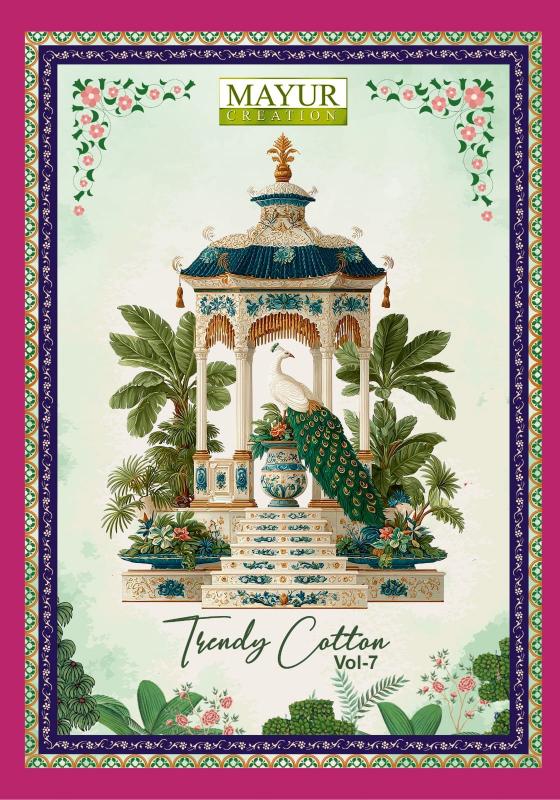 Mayur Trendy Cotton Vol-7 – Dress Material- Wholesale Catalog