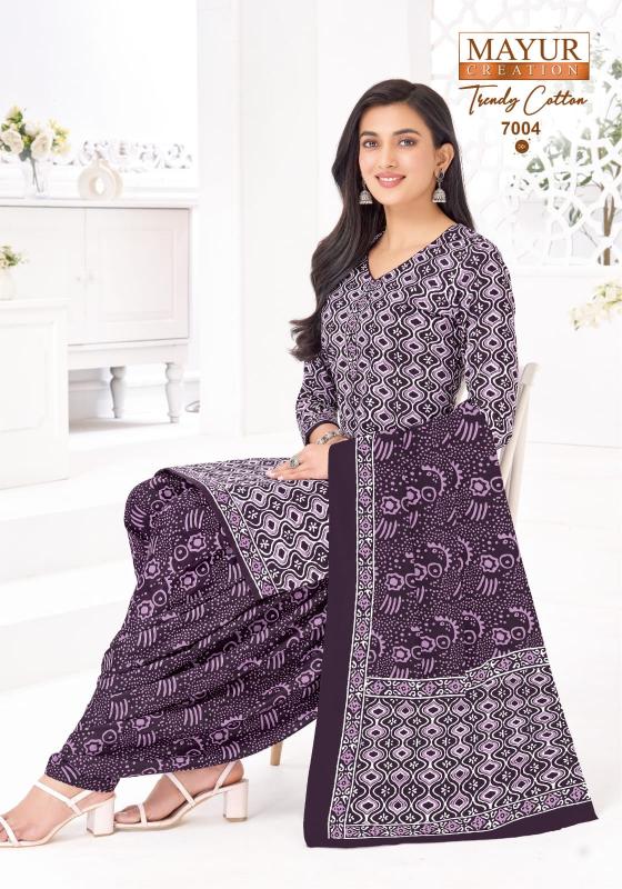 Mayur Trendy Cotton Vol-7 – Dress Material- Wholesale Catalog