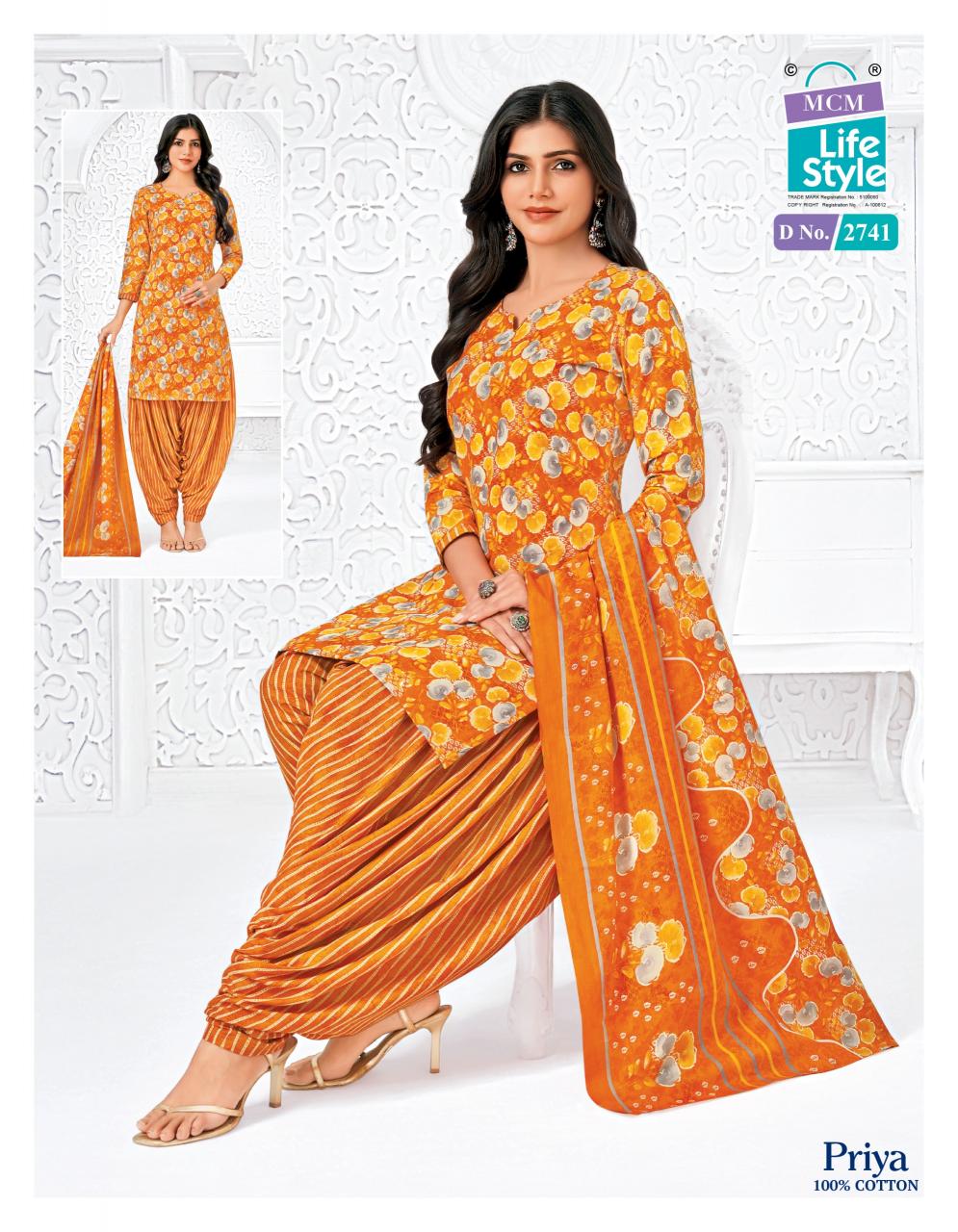 Mcm Priya Special Vol-27 – Dress Material - Wholesale Catalog