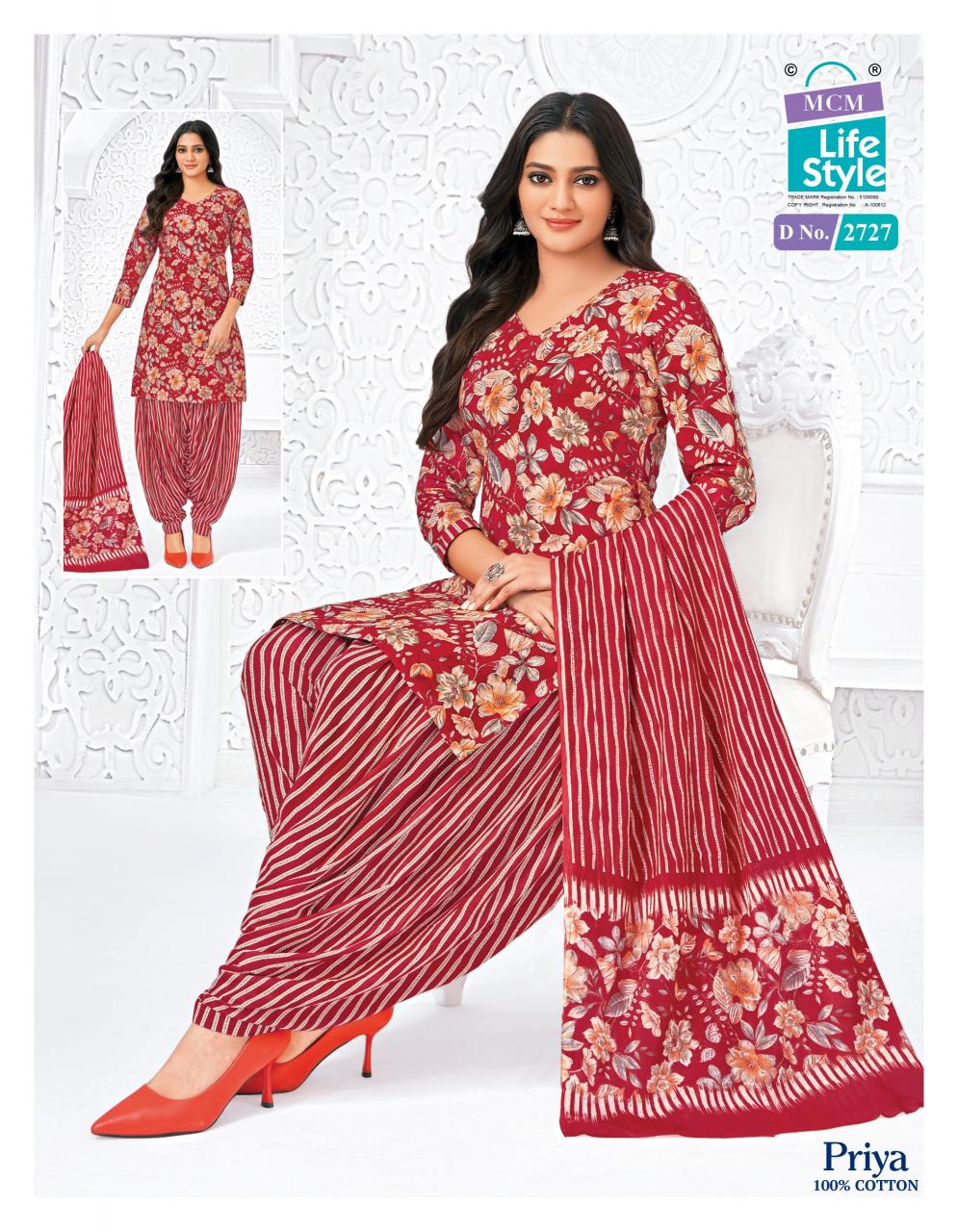Mcm Priya Special Vol-27 – Dress Material - Wholesale Catalog