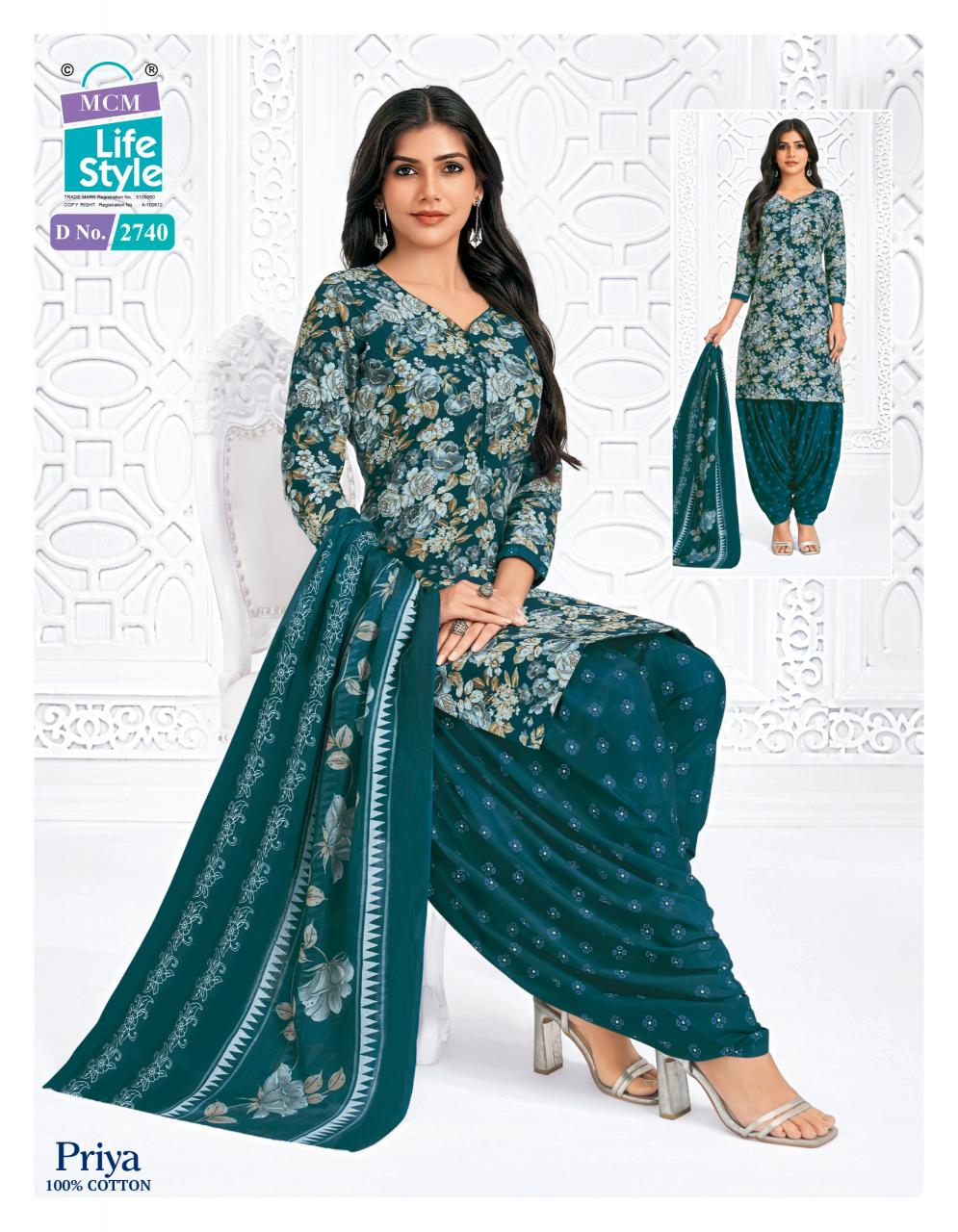 Mcm Priya Special Vol-27 – Dress Material - Wholesale Catalog