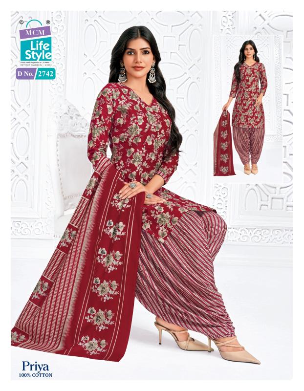 Mcm Priya Special Vol-27 Surat dress materials wholesale market