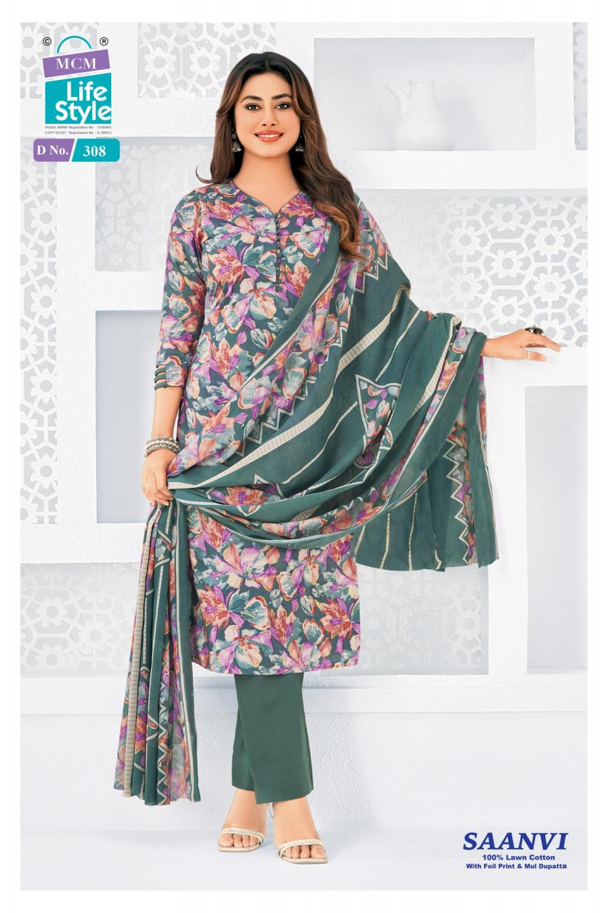 Mcm Saanvi Vol-3 – Dress Material - Wholesale Catalog