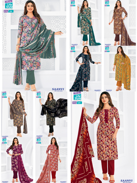 Mcm Saanvi Vol-3 – Dress Material - Wholesale Catalog