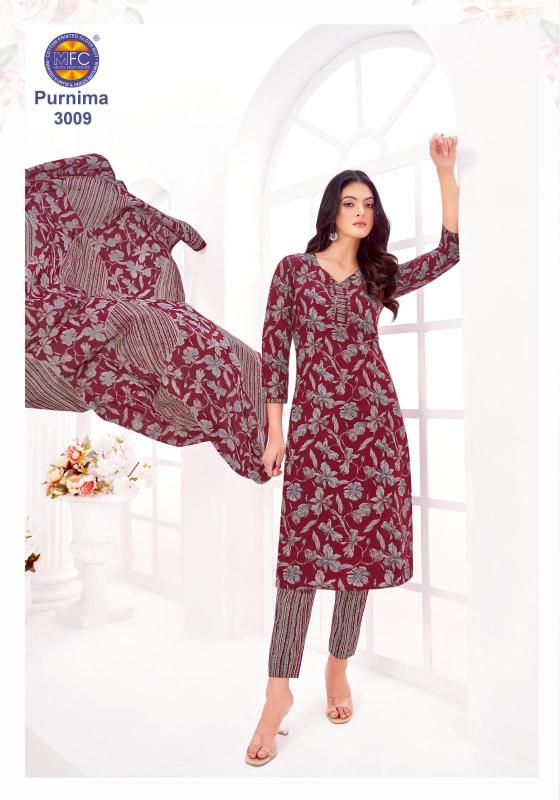 Mfc Purnima Vol-3 – Dress Material - Wholesale Catalog