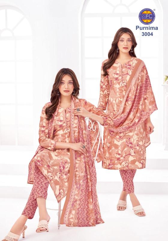 Mfc Purnima Vol-3 – Dress Material - Wholesale Catalog